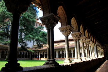 Le cloître de l'Abbaye Saint-Pierre de Moissac	