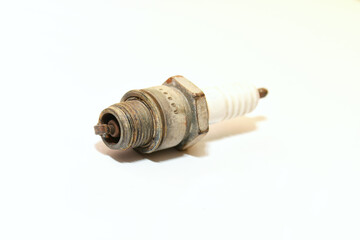 old spark plug for two-stroke engine