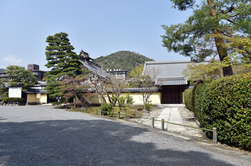 等持院　勅使門　京都市