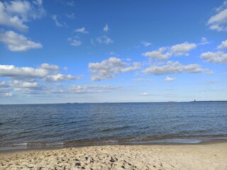 beach and sky