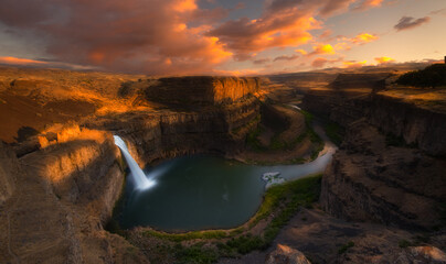 Palouse Falls Sunset