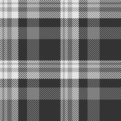 Black and white plaid pattern.