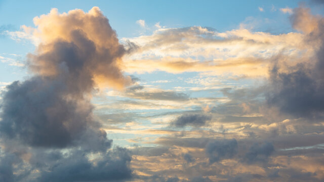 Clouds at sunset