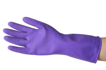 glove isolated on white