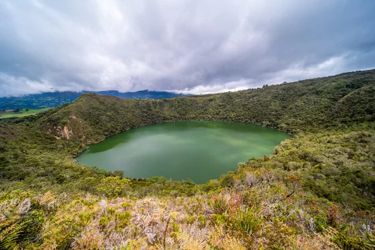 La lagune de Guatavita - Adobe Stock