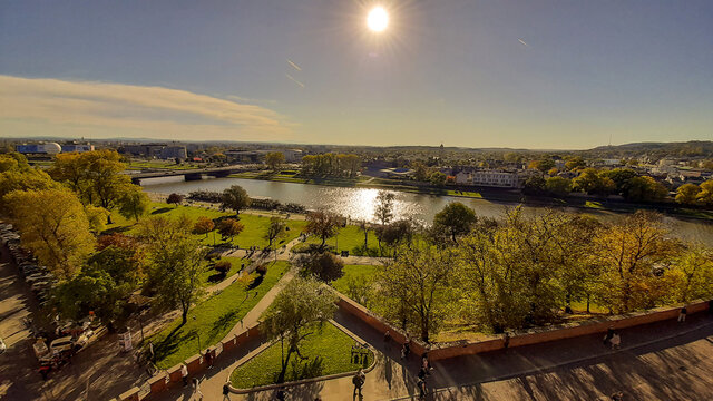 Vista Castelo Crac&oacute;via