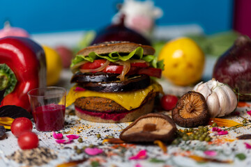 food photography vegan style