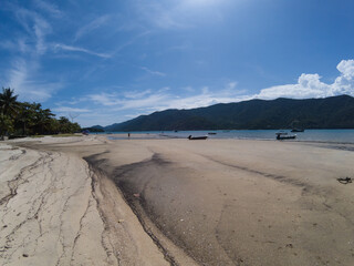 Beach view in sunny day
