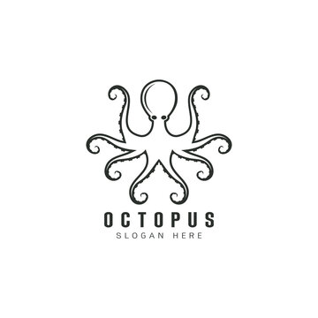 Octopus vector logo