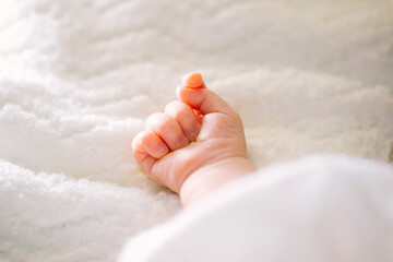 赤ちゃん・新生児・乳児の右手