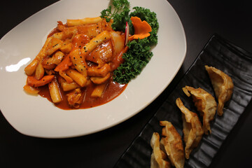 took boki spicy rice cake