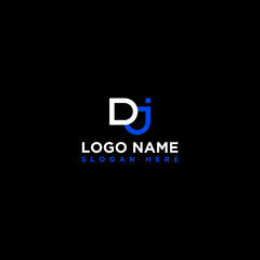 DJ LETTER LOGO