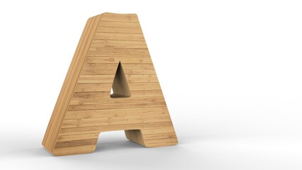 Background Wood Text 3D