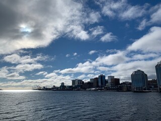 Obraz premium city skyline