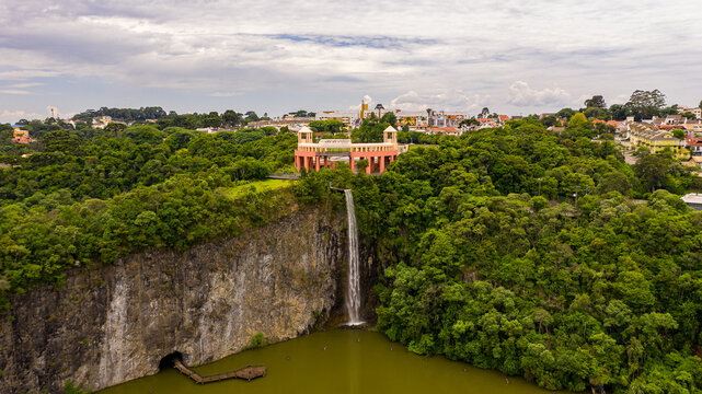 Drone Parque Tangu&aacute; Curitiba Paran&aacute; Brasil