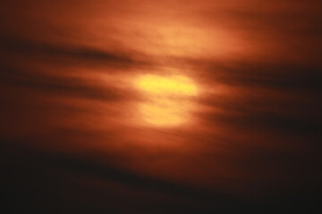 Fototapeta premium Close up Sunrise and clouds sky in the morning