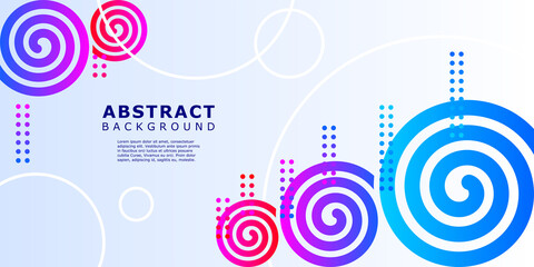 colorful swirled abstract background design