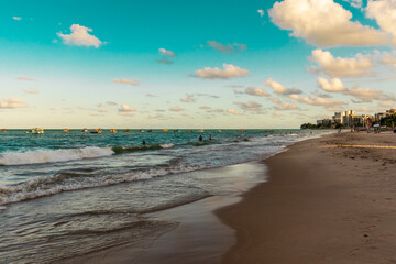 Praia de Ponta Verde, Maceió, Alagoas.