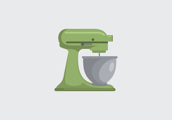 vector illustration of Mixer icon in flat style.