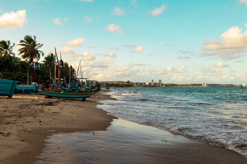 Praia de Ponta Verde, Maceió, Alagoas.