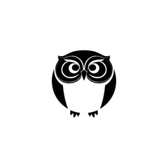 Owl Logo Vector Illustrations Design on White Background