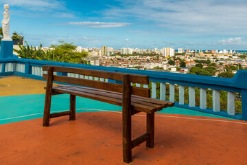 Visão de cima do Mirante de Maceió, Alagoas