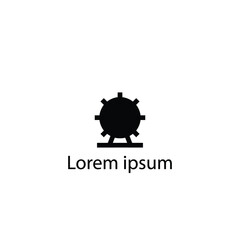 carnaval logo icon design with simple style