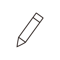 pencil icon vector illustration sign