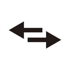 Swap icon vector. Reverse arrows illustration.Transfer icon. Exchange icon
