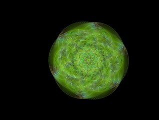 Imaginatory fractal background generated Image