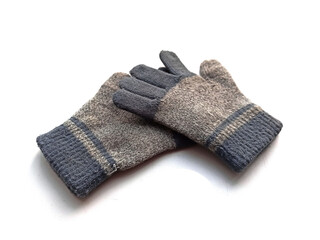 gloves isolated on white background