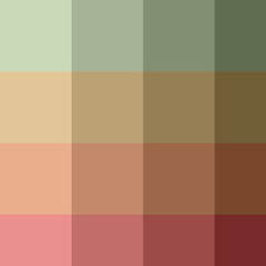 Abstract color Low-Polygones Generative Art background illustration