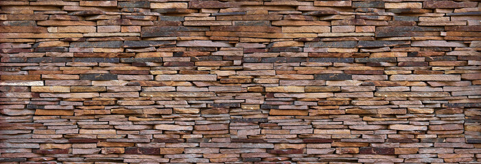 panoramic slab granite background, slate stone wall