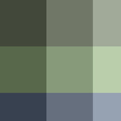 Fototapeta premium Abstract color Low-Polygones Generative Art background illustration