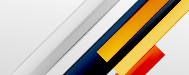 Color abstract lines trendy geometric background for business or technology presentation, internet poster or web brochure cover, wallpaper