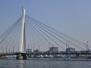 中央大橋、隅田川、東京