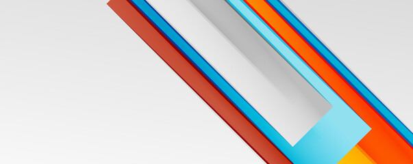 Color abstract lines trendy geometric background for business or technology presentation, internet poster or web brochure cover, wallpaper