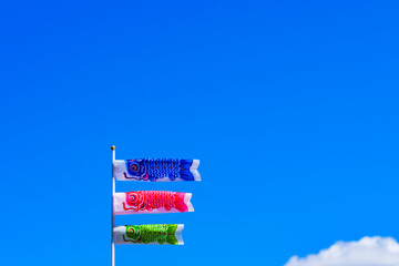 こいのぼり　青空　【5月　イメージ】