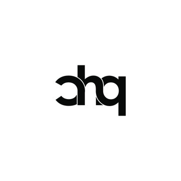 chq letter original monogram logo design