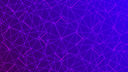 Abstract ow poly digital futuristic technology background . 