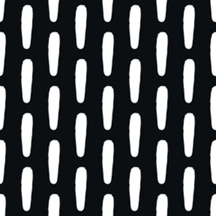 Minimalistic Scandinavian monochrome seamless pattern. Simple and clean abstract design. 