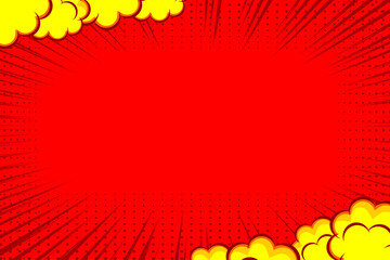 Comic blank template