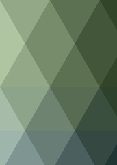 Abstract color Low-Polygones Generative Art background illustration