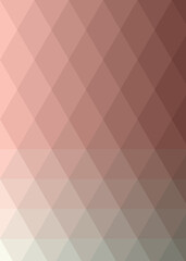 Fototapeta premium Abstract color Low-Polygones Generative Art background illustration