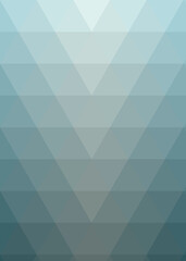 Abstract color Low-Polygones Generative Art background illustration