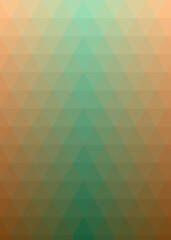Obraz premium Abstract color Low-Polygones Generative Art background illustration