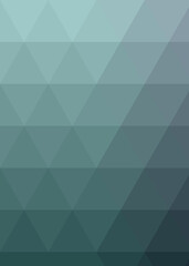 Abstract color Low-Polygones Generative Art background illustration