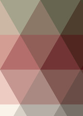 Fototapeta premium Abstract color Low-Polygones Generative Art background illustration