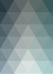 Abstract color Low-Polygones Generative Art background illustration