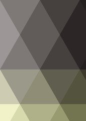 Obraz premium Abstract color Low-Polygones Generative Art background illustration